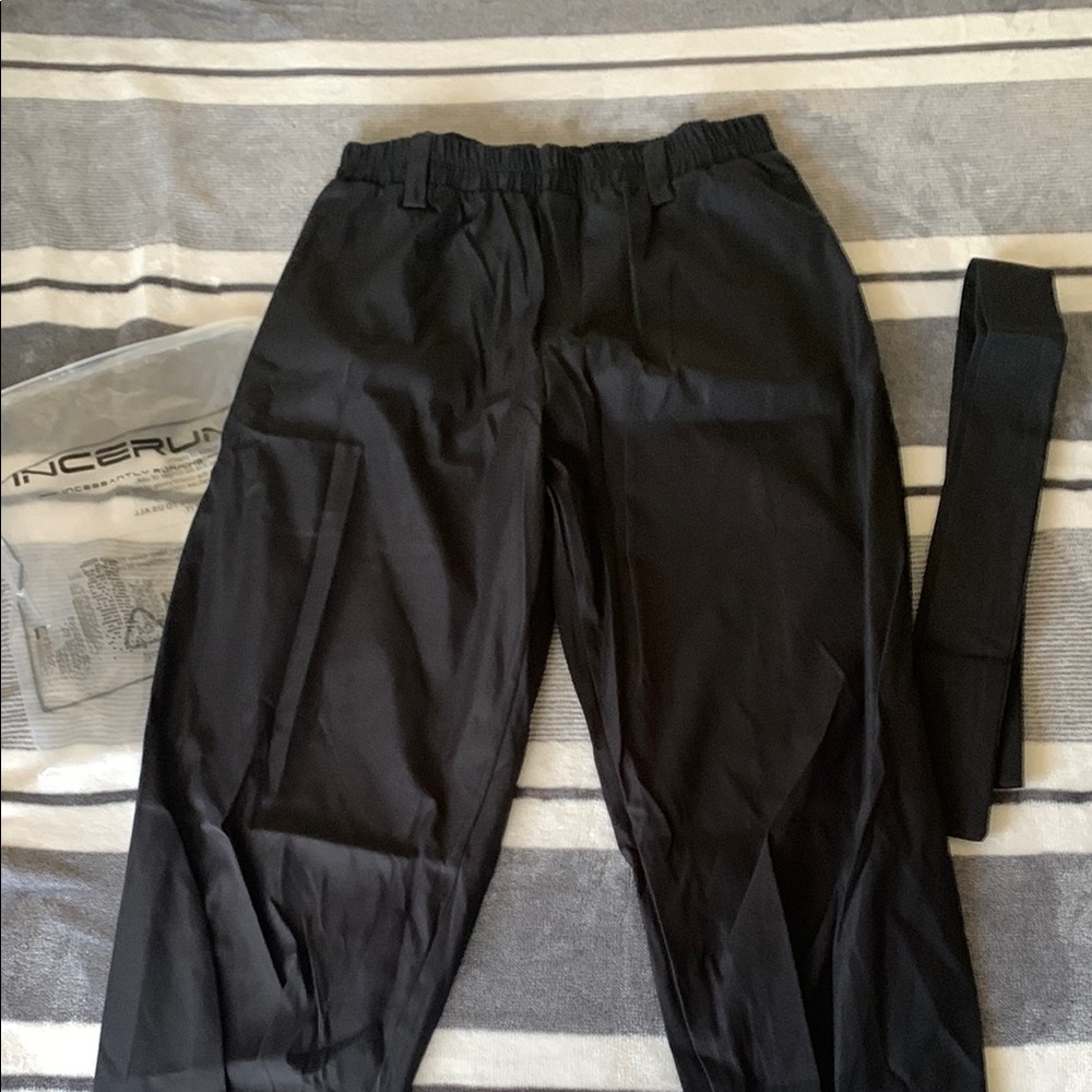 Men's Black Stylish Lightweight Pants
